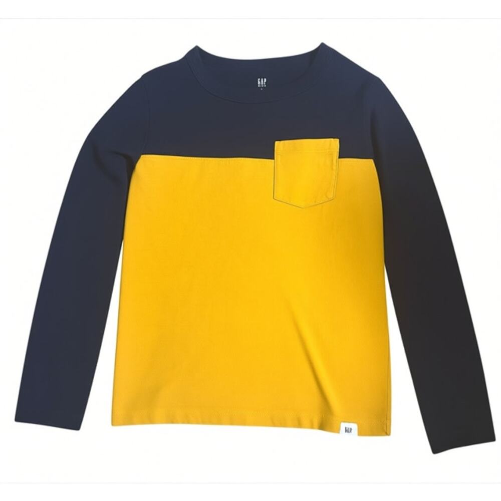 Gap Kids Long Sleeve Shirt Boys Size S  Pocket Tee